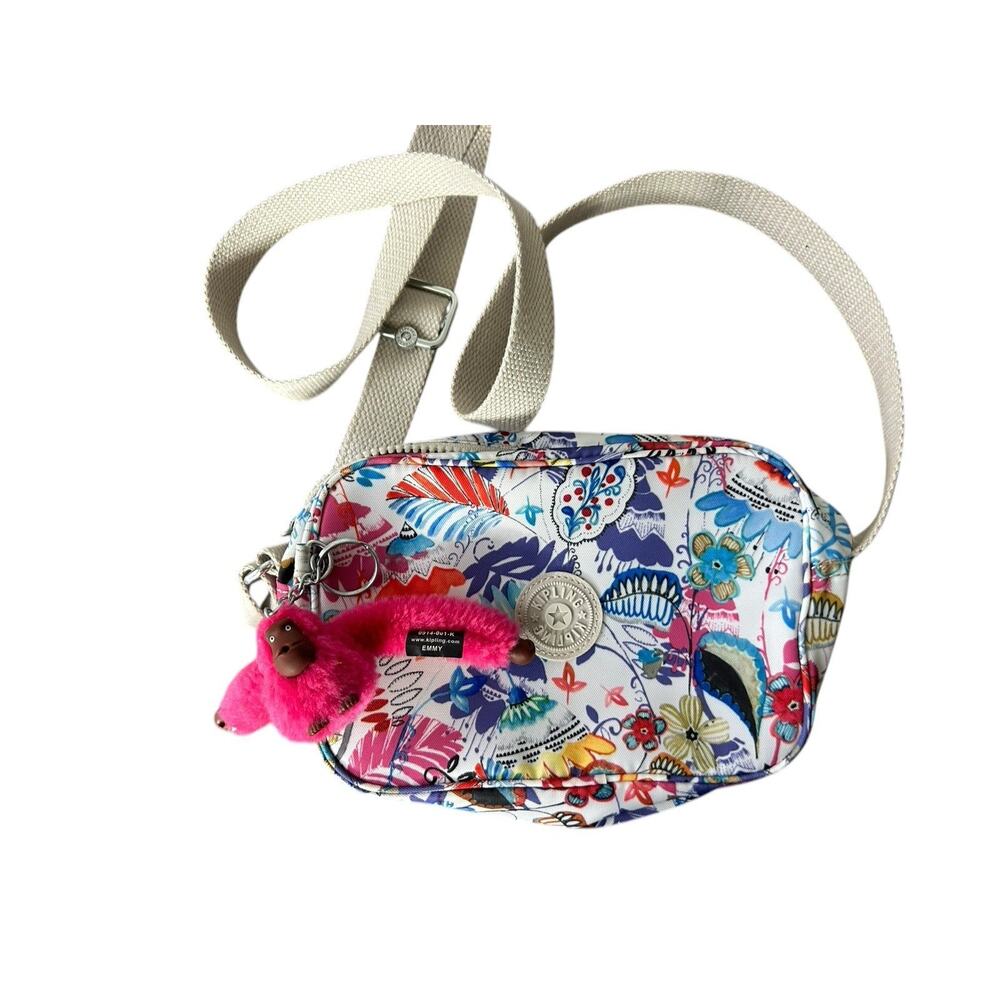 Kipling AC7761 DEE II 133 Shoulder/Across Whimsy Floral‎ Print (WMSYFLRPRT)